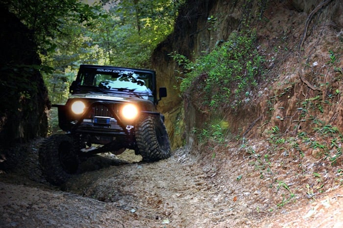 Jeep Wrangler Unlimited Suspension Lift Kit - Rough Country - 6 Inch X-Series - '04-'06